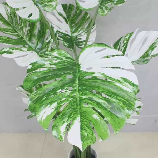 Natural Looking Artificial Monstera Plant 120 CM for Indoor/Outdoor Decor - Image 3
