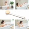 Long Handle Body Scrubber for Effective Bathing & Exfoliation