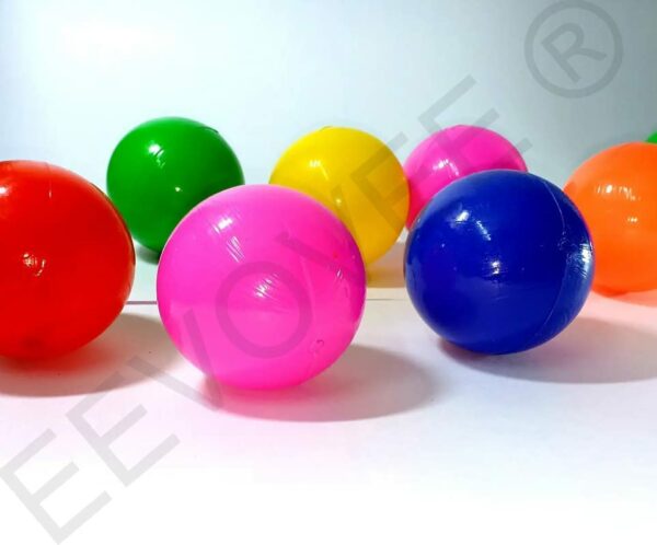 50 Pcs 6 cm Soft Multi Colour Plastic Pool Balls for Kids - Image 6