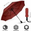 UV Protection Folding Umbrella | Auto Open Close | Windproof Travel Umbrella