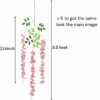 6 Pcs 43.2 Inch Artificial Wisteria Vine Garland for Home Decor