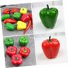 Set of 17 Artificial Vegetables for Photography and Decor