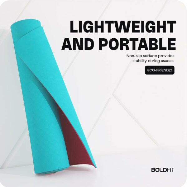 Extra Thick TPE Yoga Mat with Carry Bag - 6mm Comfort - Image 4