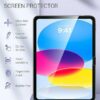 Tempered Glass Screen Protector for iPad 10th/11th Gen