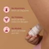 Natural Underarm Roll On Deodorant - 95% Natural Ingredients, Floral Sunset, 50 ml