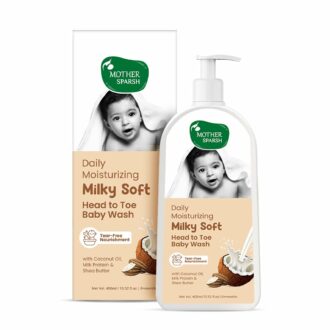 Gentle Milky Soft Head to Toe Baby Wash & Shampoo 400ml
