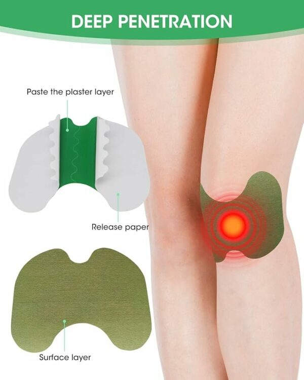 Herbal Knee Pain Relief Patches - Natural Support & Inflammation Relief - Image 6
