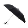 RICO Black Silver 2 Fold Polyester Umbrella - Hand Wash Only