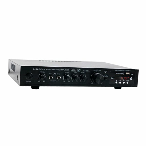 5.1 Channel Home Theater Receiver with Bluetooth & Karaoke - Image 6