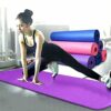 Eco-Friendly Non-Slip Yoga Mat for Home Workout - 4mm, Purple