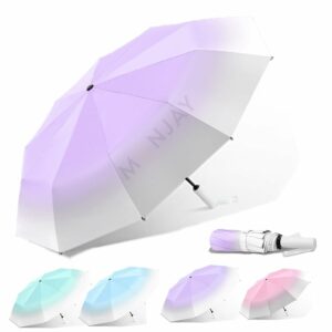 Windproof Travel Umbrella - Auto Open Close, Compact & Durable