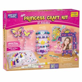 Princess Craft Kit | 10 Mess-Free DIY Activities for Kids