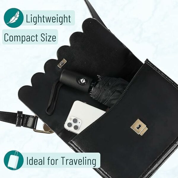 Automatic Open Windproof Umbrella for Rain and Sun - Large Size - Image 3