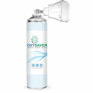 Portable 12L Oxygen Cylinder - 250 Pumps for Emergencies