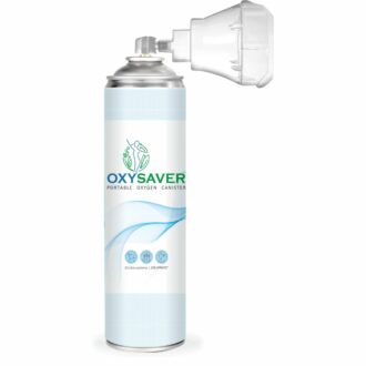 Portable 12L Oxygen Cylinder - 250 Pumps for Emergencies
