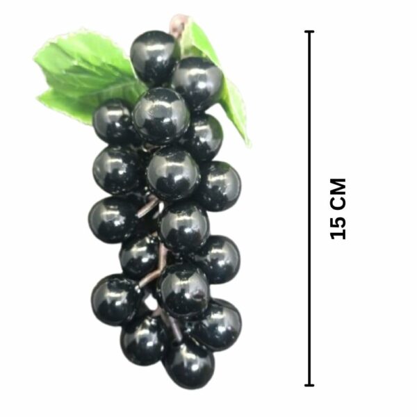 Hanging Artificial Grapes - Pack of 3 Realistic Decor - Image 3