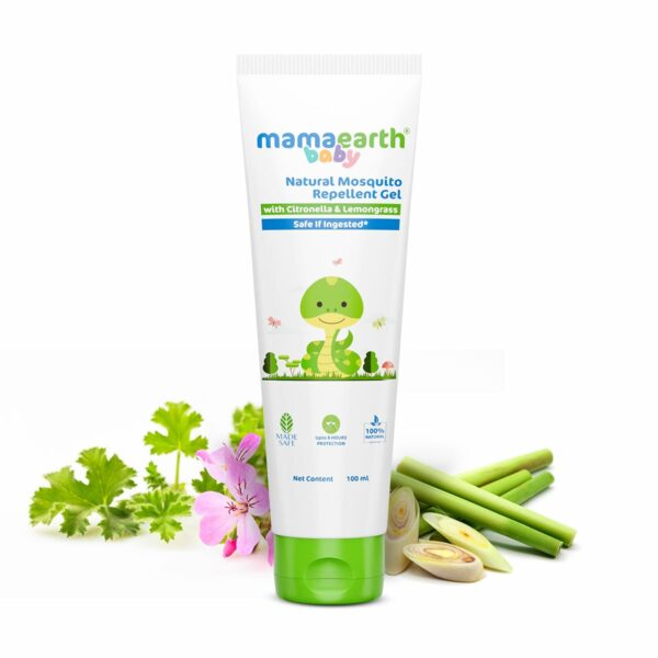 Natural Mosquito Repellent Gel 100ml - DEET Free & Safe - Image 2