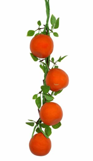 Multifunctional Artificial Orange Fruit String - 53 cm