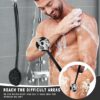 Premium Silicone Back Scrubber with Long Handle for Easy Cleaning