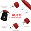 UV Protection Folding Umbrella | Auto Open Close | Windproof Travel Umbrella