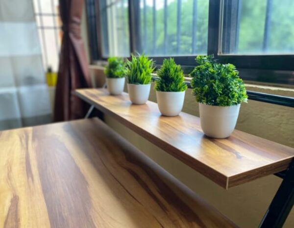 Mini Artificial Plants with Pots - Set of 4 for Home & Office Decor - Image 6