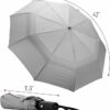 Windproof Automatic Travel Umbrella - Large 42-Inch Canopy