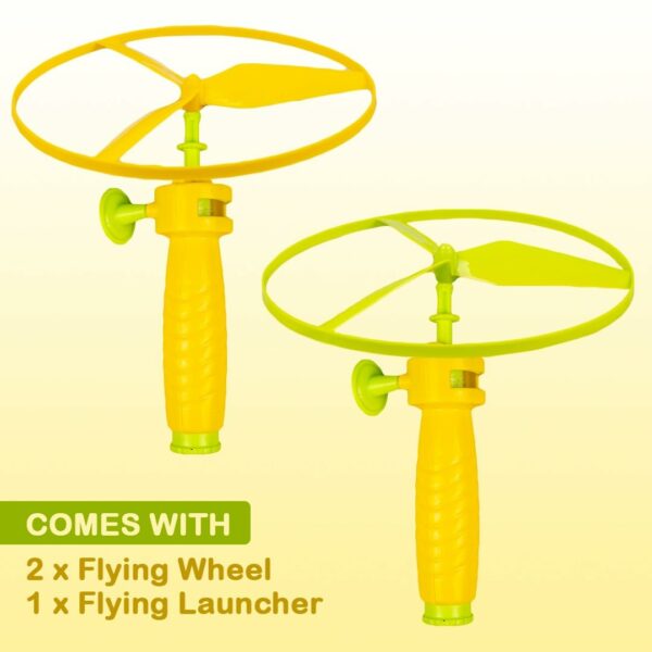 Air Spinner Flying Toy - 3 Ways to Play, Up to 40 Feet - Image 4