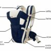 Adjustable Hands-Free 4-In-1 Baby Carrier for 0-18 Months