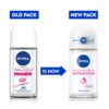 Natural Glow Smooth Skin Deodorant Roll On for Women, 50ml - 48h Protection