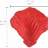 500 Pcs Artificial Silk Rose Petals for Weddings & Parties