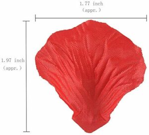 500 Pcs Artificial Silk Rose Petals for Weddings & Parties