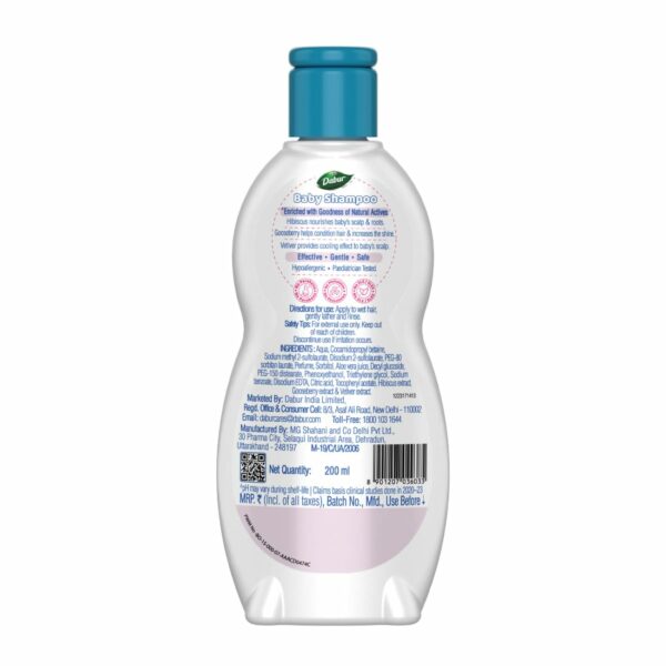 Gentle Nourishing Baby Shampoo with Ayurvedic Herbs, 200 ml - Image 6