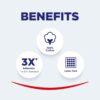 Adhesive Fixation Tape - 100% Cotton, Pack of 3, 5cm x 9.14cm