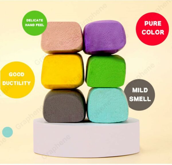 24 Pcs Air Dry Modeling Clay Set with Sculpting Tools - Non-Toxic, Creative Art for Kids - Image 3