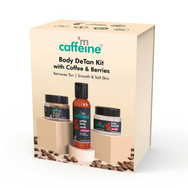Caffeinated Body Care Gift Set with Body Wash, Scrub & Butter - Image 6
