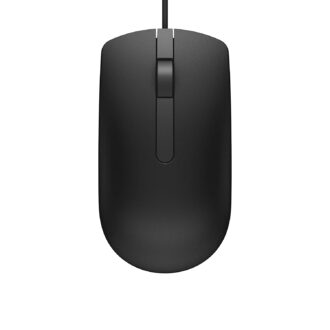 Wired Optical Mouse 1000DPI with LED Tracking - Black