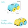 Wind-Up Water Car Bath Toy for Toddlers - Random Color