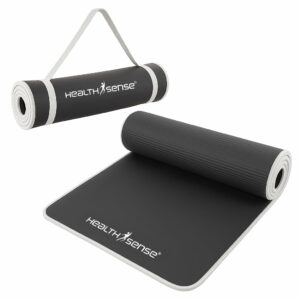 Durable Anti-Slip Yoga Mat for Home Workout - 6mm Thick