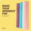 Extra Thick TPE Yoga Mat with Carry Bag - 6mm Comfort