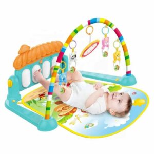 Multi-Function Baby Gym & Fitness Rack with Piano - Safe for 6-36 Months