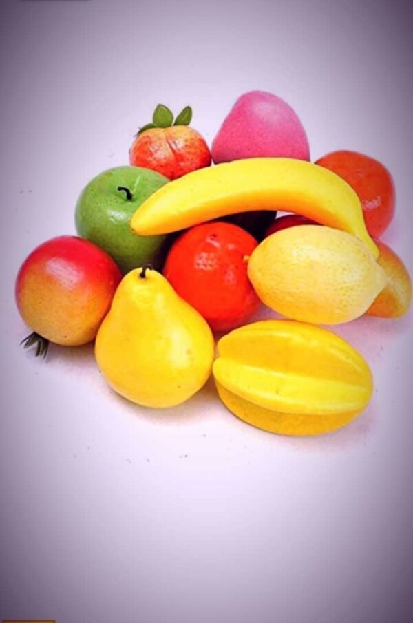 12-Piece Artificial Fruit Set for Home Decor and Events - Image 3