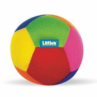 Soft Plush Baby Ball with Rattle Sound - 11 cm Toy