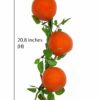 Multifunctional Artificial Orange Fruit String - 53 cm