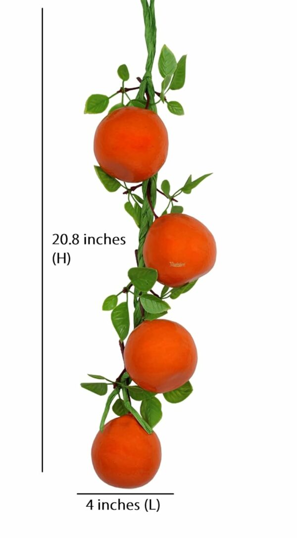 Multifunctional Artificial Orange Fruit String - 53 cm - Image 3
