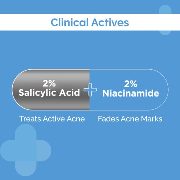 Sali-Cinamide Anti-Acne Face Wash with 2% Salicylic Acid & Niacinamide - 80 ml - Image 3