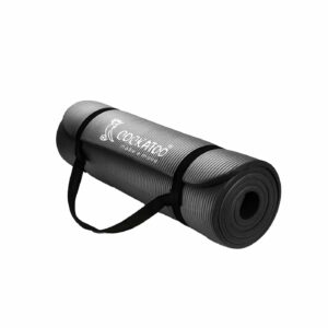 15mm Thick NBR Yoga Mat - Anti Slip, Lightweight, with Strap