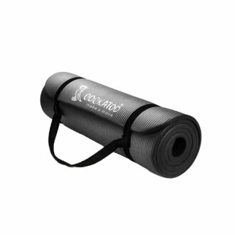 15mm Thick NBR Yoga Mat - Anti Slip, Lightweight, with Strap