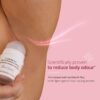 Natural Underarm Roll On Deodorant - 95% Natural Ingredients, Floral Sunset, 50 ml