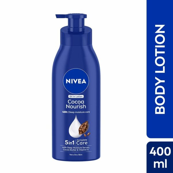 Cocoa Nourish Body Lotion 400ml - Deep Moisture Serum for 48H - Image 2