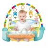 Multi-Function Musical Keyboard Baby Gym Mat with Toys